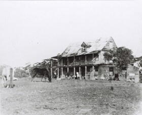 photo: deserted warner family homestead circa 1923
