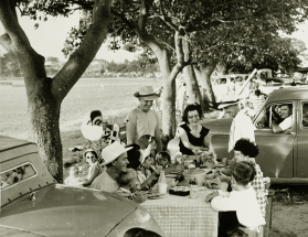 photo: picnic by the lake