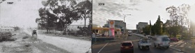 pacific highway charlestown. comparison between 1907 and 2016