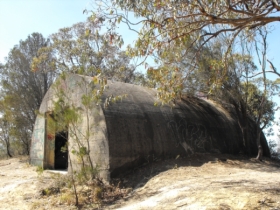 photo: bunker, mine station 208