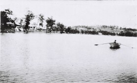 photo: rowing on the lake