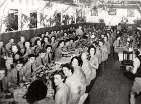 photo: waaf birthday party, raaf rathmines, 1945