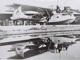 photo: consolidated pby catalina flying boat, rathmines airbasel