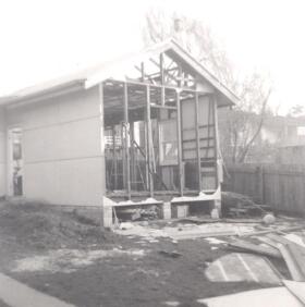 photo: mcwilliams house under construction