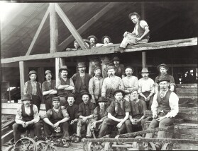 photo: 1898 miners